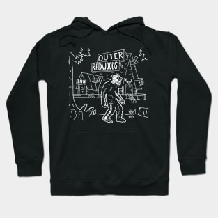 Bigfoot in the Redwoods Hoodie